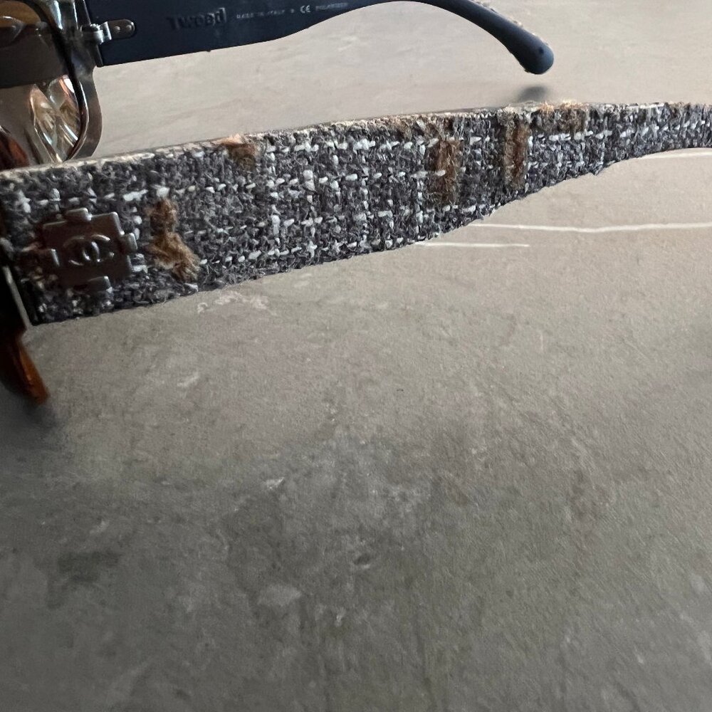 CHANEL TWEED Sunglasses - Authentic and Original - Picture 5 of 10